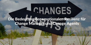 Die Bedeutung der emotionalen Resilienz für Change Manager und Change Agents