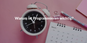 Warum ist Programmieren wichtig?