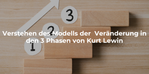 Verstehen des Modells der Veränderung in den 3 Phasen von Kurt Lewin